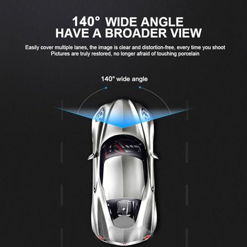 Cámara para coche 1080P: evite disputas con el grabador de doble lente gran angular 5