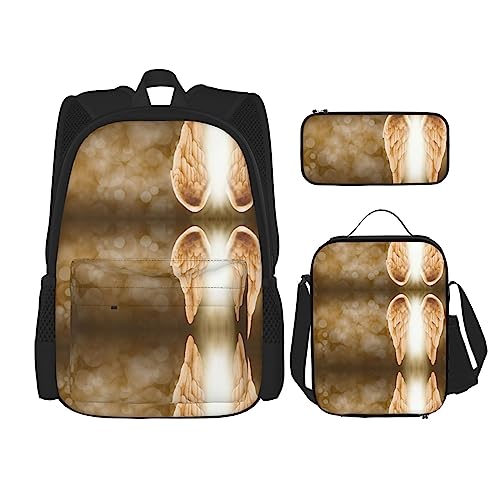 Ensemble cartable pour soulager le dos des enfants avec sac à déjeuner et trousse