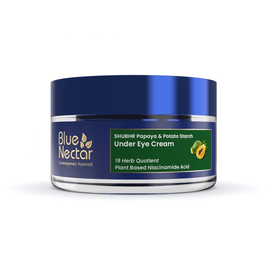 Blue Nectar Under Eye Cream for Dark Circles for Women, 15 g (Pack of 1)