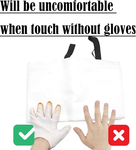 Image of Blankets 8 Packs with Gloves. High Heat-Resistant fire Blankets for Home Security, Kitchen and Camping, Emergency fire Blankets for Home and Kitchen,