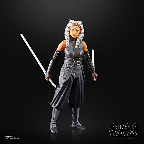 Image of STAR WARS The Black Series Ahsoka Tano Toy 6-Inch-Scale The Mandalorian Collectible Action Figure, Toys for Kids Ages 4 and Up