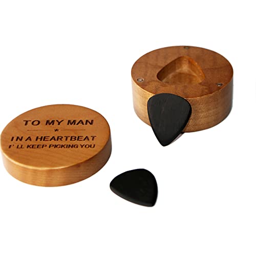 mewmewcat Choix, 2 pièces médiators en ébène avec boîte de Rangement Organisateur médiators Triangle Classique Accessoires de Guitare pour Guitares Classiques acoustiques électriques Basses ukulélé - Les Beatles, Paul McCartney, John Lennon, RIngo Starr, George Harrison mewmewcat Choix, 2 pièces médiators en ébène avec boîte de Rangement Organisateur médiators Triangle Classique Accessoires de Guitare pour Guitares Classiques acoustiques électriques Basses ukulélé – Image 8