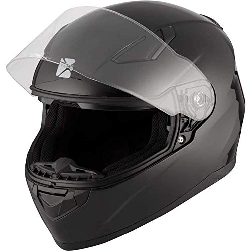 Motorcycle Helmet Full Face Ckx Rr619 Solid Xlarge Glossy Black Adult X-Large #TOP5