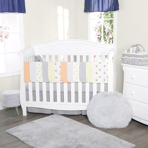 everyday kids 12 pack burp cloths for baby boys and girls - bees sun and stripes