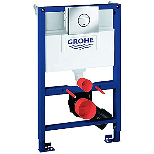 Placa de pared Grohe Nova 38868 para inodoros con cisterna Rapid SL de 0,82 m 2