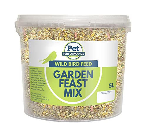 Pet Performance Garden Feast Bird Food Mix, 5L