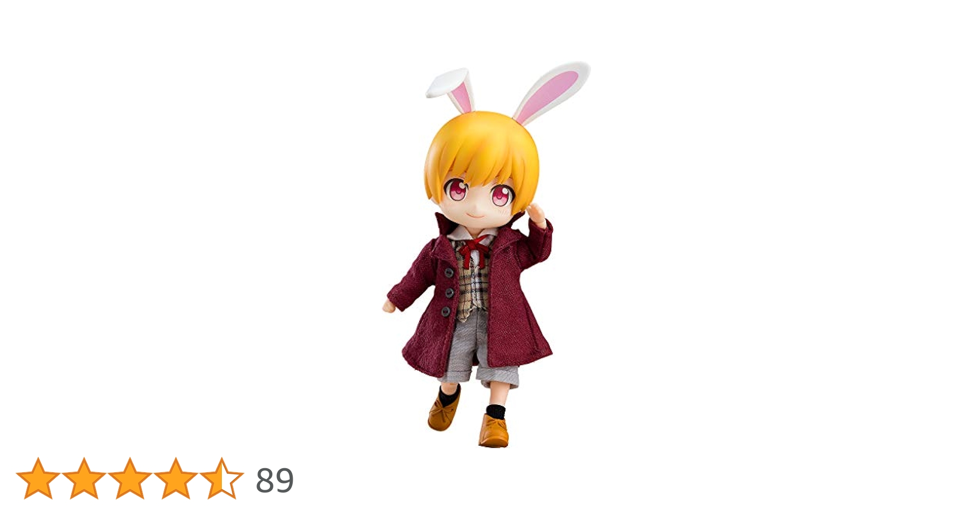 GOOD SMILE COMPANY - ねんどろいどどーる ホワイトラビット ロングコート おようふく 服 衣装 上着 ねんどろいどどーる ホワイトラビット