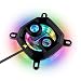 CORSAIR Hydro X Series,XC7 RGB CPU Water Block,16 Individually addressable RGB LEDs,Software-Enabled, 115X/AM4
