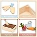 KizKnows Wooden Montessori Gardening Playset for Kids – 16 Piece Plant & Harvest Toy Kit, Kids Pretend Play Food with Carrots, Beets, Mushrooms, Kitchen Accessories Toy Gift for Boys Girls 3+