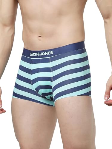 Image of JACK & JONES Men's Modal Modern Regular Striped Trunks