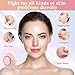 erdnretl Jade Red-Light-Therapy-for-Face，3 Colors Womens Skin Care Facial Massager for Skin Rejuvenation, Wrinkle, Lifting, Toning, Glow Boost