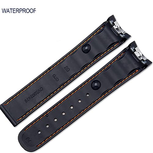 Correa de gel para Omega Seamaster 300 y Aqua Terra 150 flexible 4