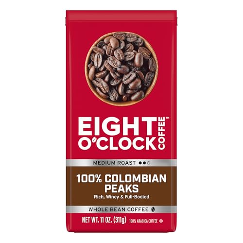 Eight O'Clock Coffee Colombian Peaks Whole Bean