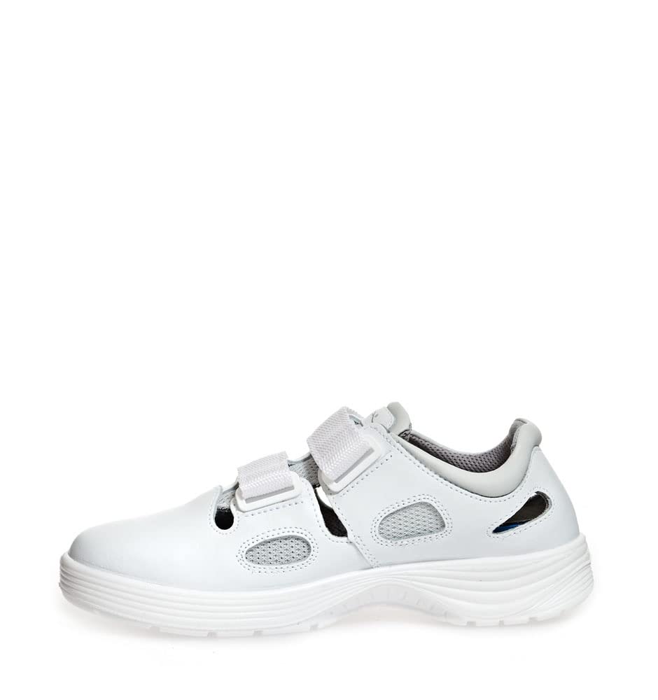 Abeba Halbschuh 711131 - X-Light Glattleder mit Textil weiß