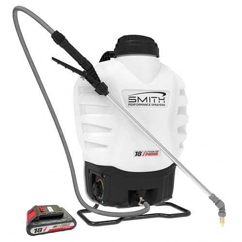 Smith Performance Sprayers 18V Lithium-Ion Fast Charging Variable Flow Powered Backpack Sprayer (7 Nozzles, Battery and Quick Charger Included) Ideal for Spraying Weeds and Mosquito Control by Smith Performance Sprayers - Image 3