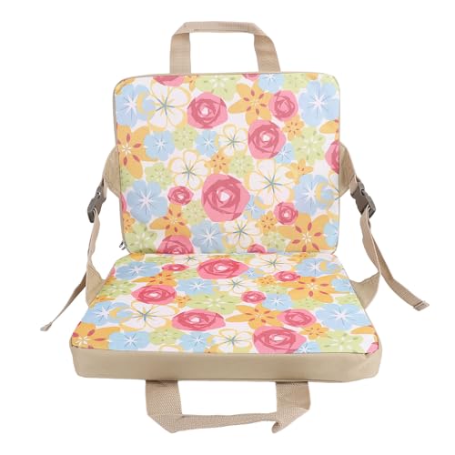 Chaise pliable avec support arrière et assise stable rouge - 5