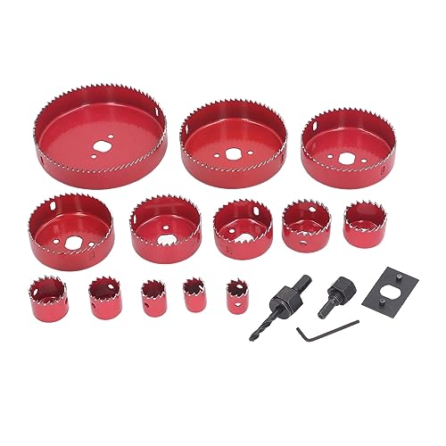 Kit de brocas para apertura de agujeros en madera 13 piezas miniatura 2