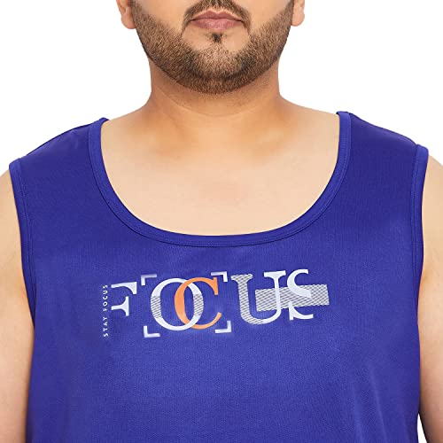 Image of Bigbanana Plus Size Men's Regular Fit Printed Vest
