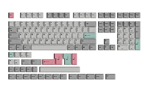 Image of Dye Sublimation Keycaps | Cherry Profile for Custom Merchanical Keyboard | 139 Keys (Modern Dolch)
