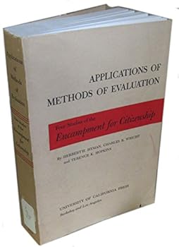 Paperback Applications of Methods of Evaluation: Four Studies of the Encampment for Citizenship Book