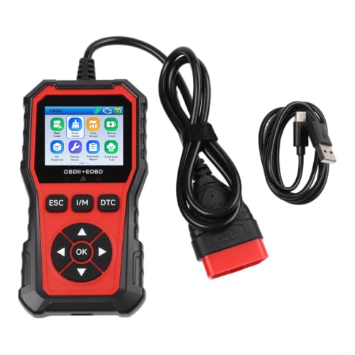 Escáner OBD2 Kw330 soluciona fallas del motor limpiando códigos de error 7
