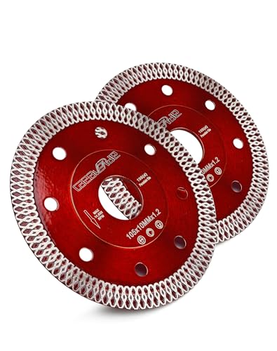 Image of Casaverde 2Pcs /Lot Super Thin 4 inch Diamond Porcelain Cutting Blade