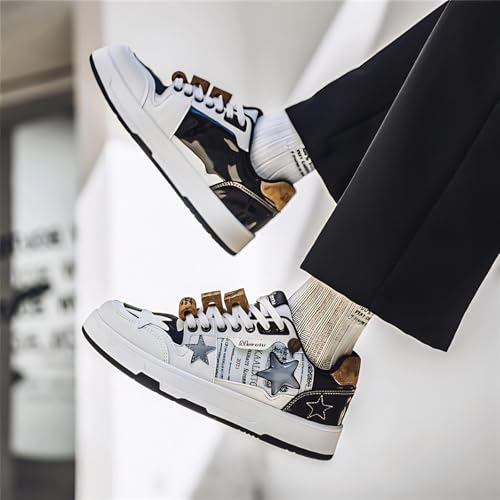 Star Cork Unisex Retro Platform Chunky Sneakers Women Men Vintage Trendy Casual Aesthetic Y2k Walking Shoes3