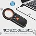 Haustier Mikrochipscann, Wiederaufladbarer USB Tierchip Lesegerät Chipleser Hunde Chip Scanner Katze ISO11784/(85) FDX-B/EMID Mikrochip Lesegerät für Hunde/Katze