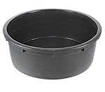 Dehner Miniestanque de jardín de 150 l, diámetro d...: Ideal como mini estanque de jardín para terraza, balcón y jardín Vaciar completamente en invierno Fabricado en polietileno resistente Resistente a los rayos UV y a Sin agujero en el suelo