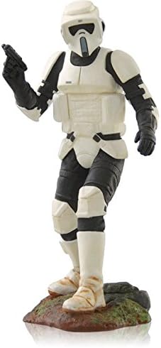 Hallmark Keepsake Ornament Star Wars Scout Trooper 18th in Series 2014 image 2