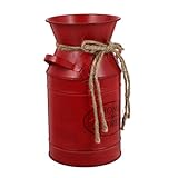 Pot à lait à l'ancienne – s'harmonise facilement avec votre décoration intérieure et apporte une touche de nature. grand pot à lait décoratif