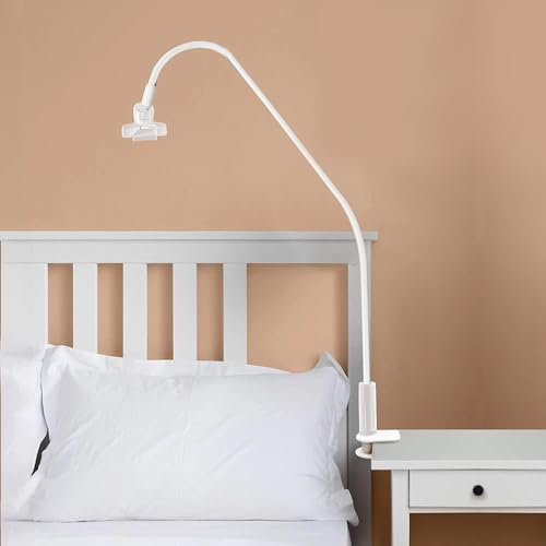 KUWUNG Supporto per Tubi CPAP, Flessibile e Regolabile, Accessori per Ventilatori, Tubo Flessibile per Cpap, Bianco, 1 Unità