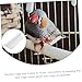 Toddmomy 300pcs Absorbent Bird Cage Liner Mats for Parrots Replacement Cushions for Birdcages Easy to Use and Clean Birdcage Supplies for Comfortable Habitat