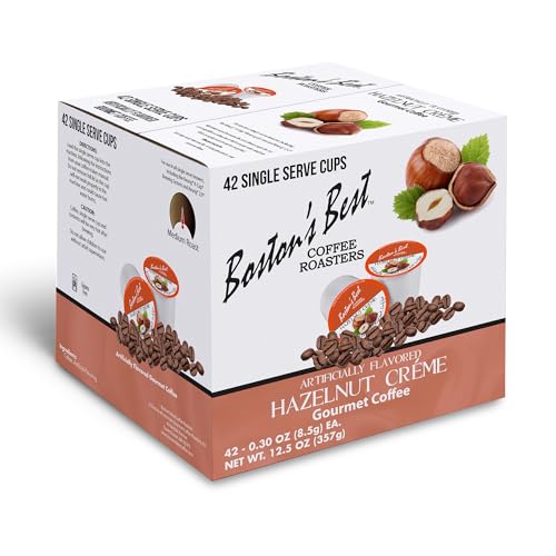 Boston’s Best - Hazelnut Creme Flavored, Delicious Gourmet Coffee Compatible with Keurig® Coffee Maker, 1 Count (42 Single Serve Cups)