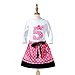 Mud Kingdom Little Girls Birthday Clothes Sets for Gifts Outfits