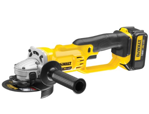 Dewalt DCG412L2 Premium Winkelschleifer, 18 Volt / 2 x 3.0 Ah, Akkus