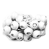 TOOLPORT 25 Stück Set Gummischlaufen Spanngummis zum Befestigen von Planen - Zeltgummis Expanderschlingen Bungees Spanner Planenspanner für Partyzelt Pavillon Zelt
