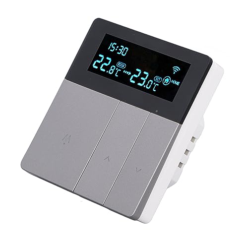 Smart Thermostat, AC 90 to 240V 3A Smart Home Temperature Controller IP20 Protection for Mall (Normal Type)