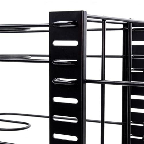 8-Level Adjustable Cookware Organizer - Space-Saving Solution for Kitchen Counters and Pantry, Ideal for Plates, Dishes, and Baking Trays - Image 6