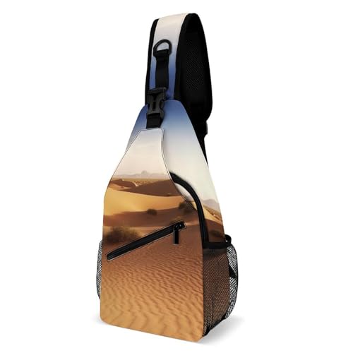 Mochila sling para deporte y senderismo unisex
