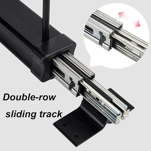 Tringle de placard d'extraction extensible LWX pour placard encombré - 4