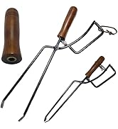 Amazon.co.jp: 【日本ブランド】LUHANA 火バサミ 薪バサミ バネ付き