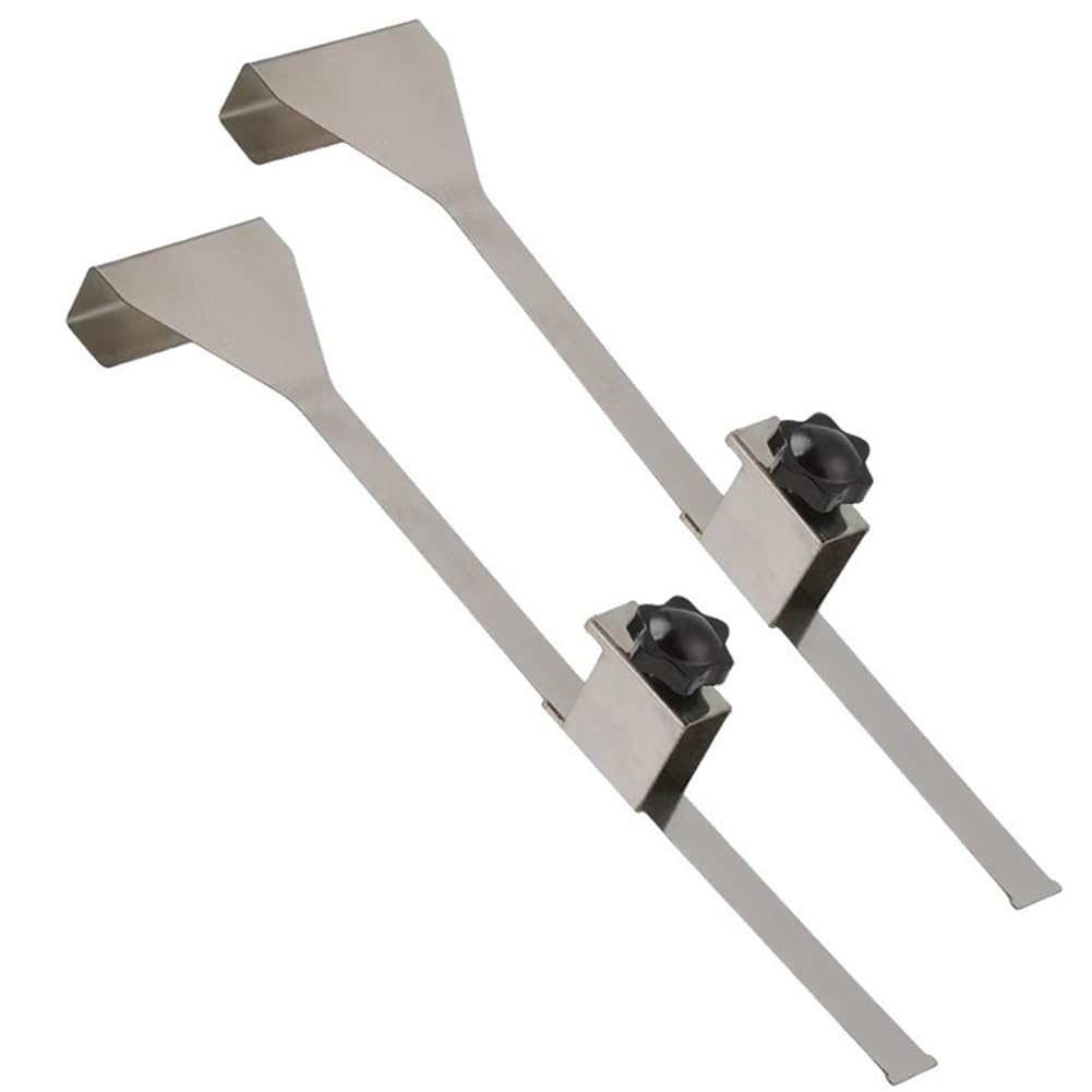 IJSDNVJNDX Fixed Adjustable Clamp for Drawer Panes Installation Embedded Handle Front-Mount Clip
