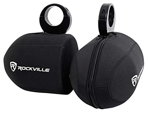 Pair Rockville RWBC Neoprene Covers for 6.5" Marine Wakeboard Tower Speakers