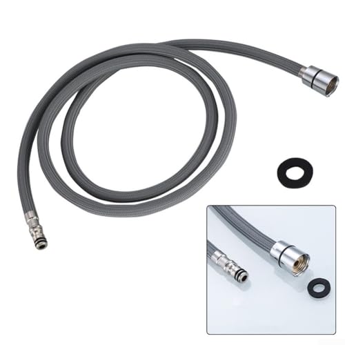 Ersatz-Schlauch-Set für Hansgrohe Küchenarmaturen, Metall- und Nylon-Konstruktion, zertifiziert für Sicherheit und Haltbarkeit