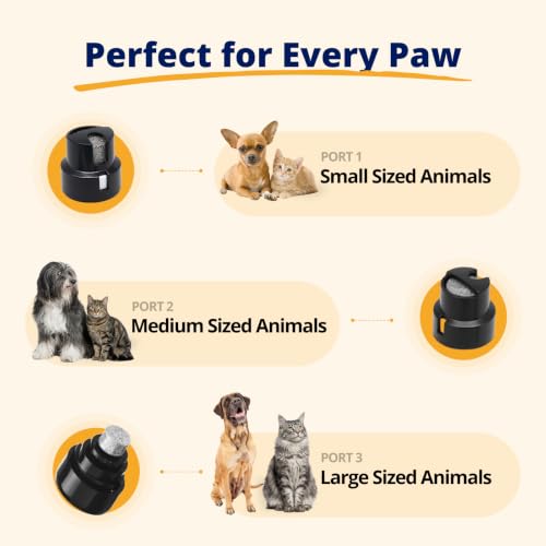 Image of Silent Groom Pro Pet Nail Grinder | Whisper Quiet Dog Nail Grinder