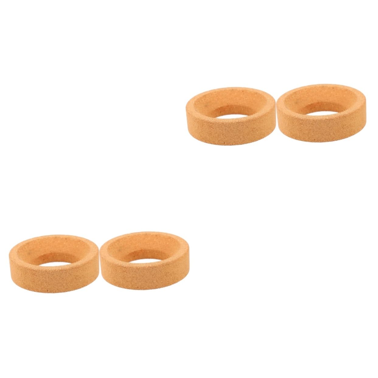 Mobestech 4pièces Support De Flacon Liège Pour Laboratoire Base Ronde Et Pratique Pour Flacons à Fond Sphérique