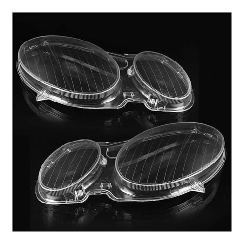 Lentille de phare pour Mercedes Classe E W211 2002-2008 couvercle d'optique transparent 1 paire