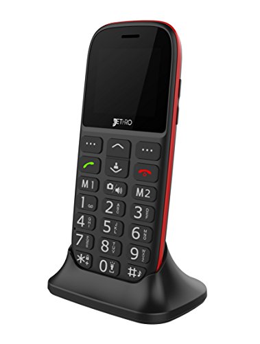 Jethro [SC318] 3G Unlocked Senior & Kids Cell Phone, FCC/IC Certified, SOS Emergency