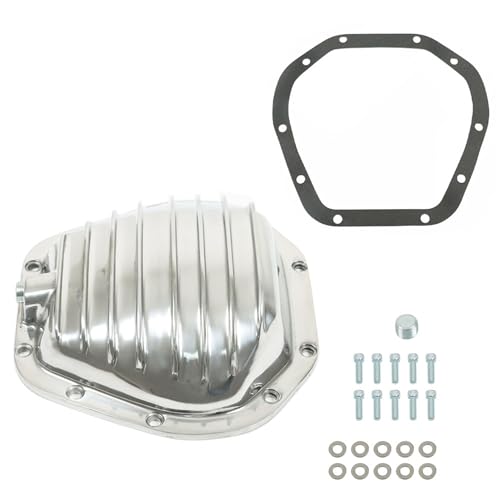 1 Set of 10 Bolt Front Finned Polished Aluminum Differential